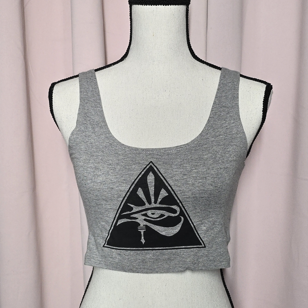 illuminati Crop Top